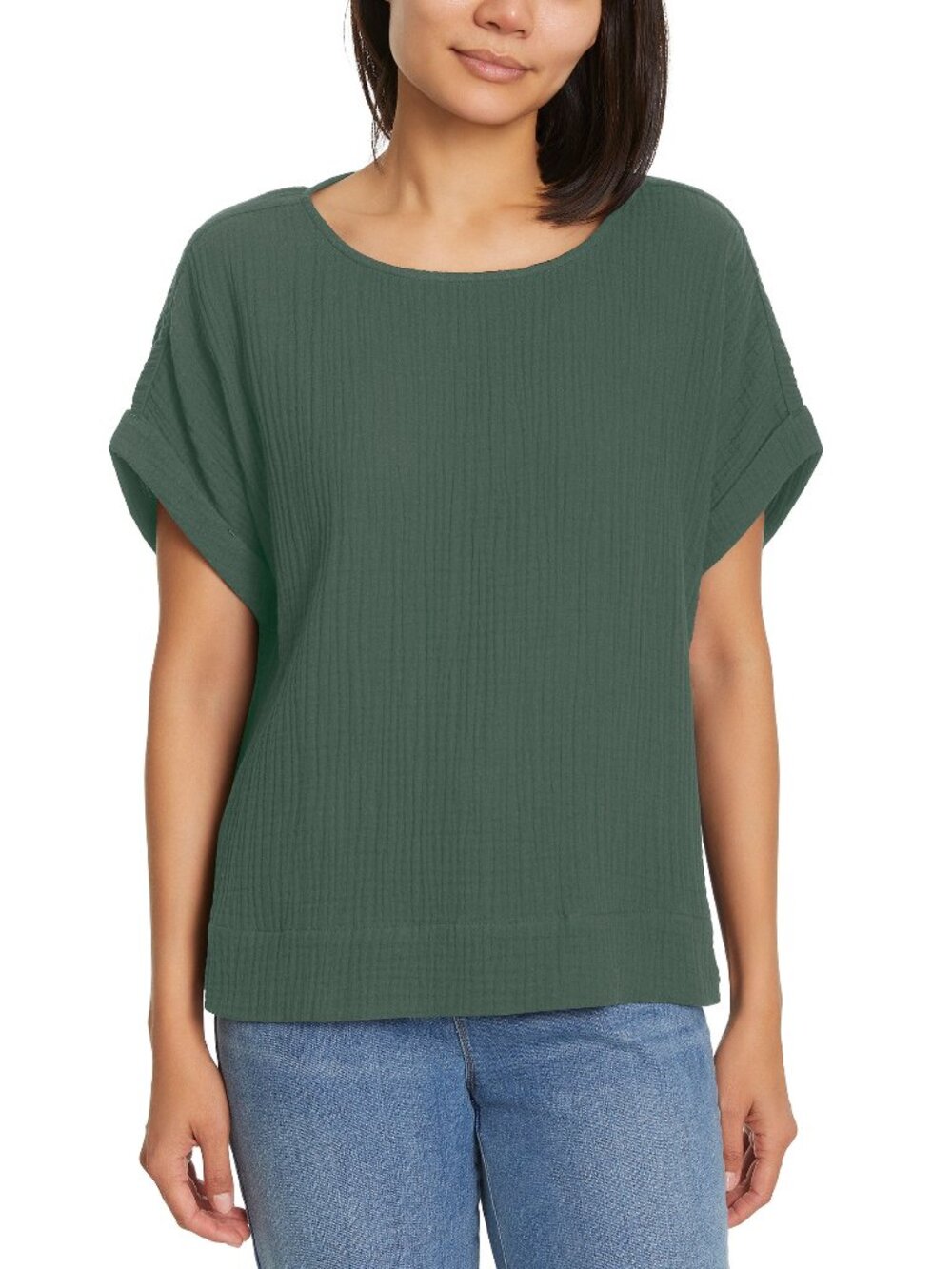 Gloria Vanderbilt Women's Cotton Gauze Top